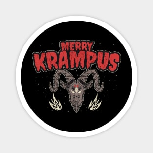 merry-krampus Magnet